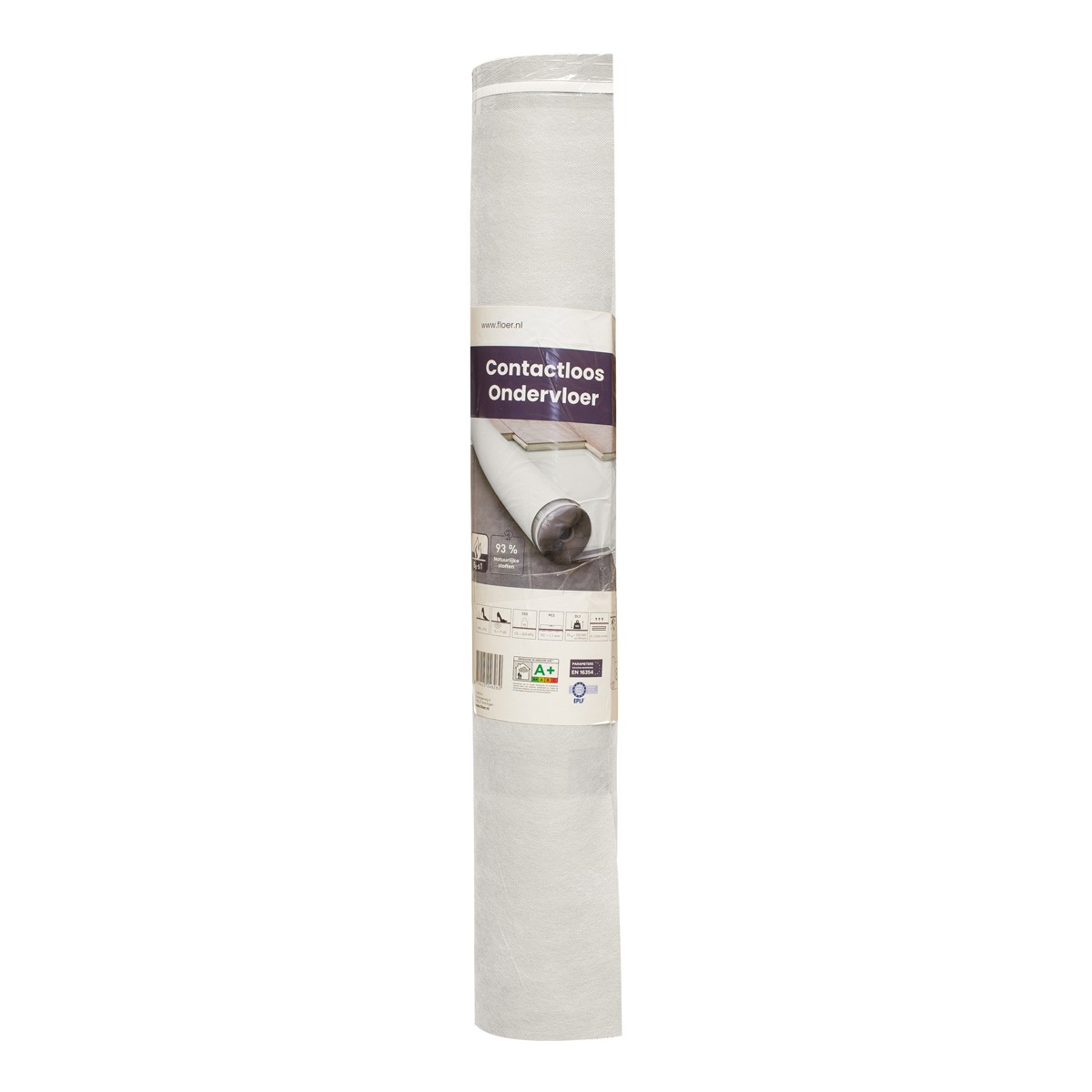 Floer-Label-Ondervloer-Contactloos-Laminaat-Parket-Ondervloer-rol-product