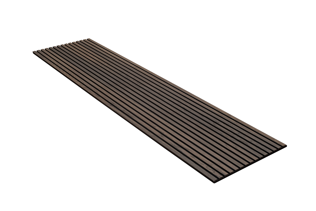 Floer-Akupanel-wandpaneel-mokka-zwart-eiken-zwevend