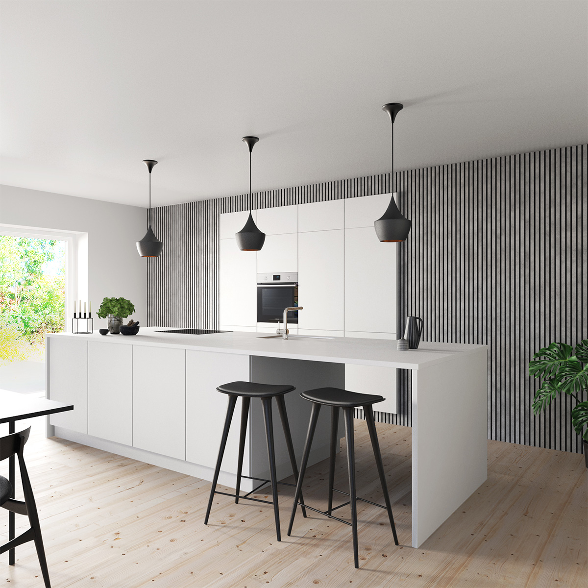 Floer-Akupanel-Wandpaneel-Beton-Grijs-interieur-keuken