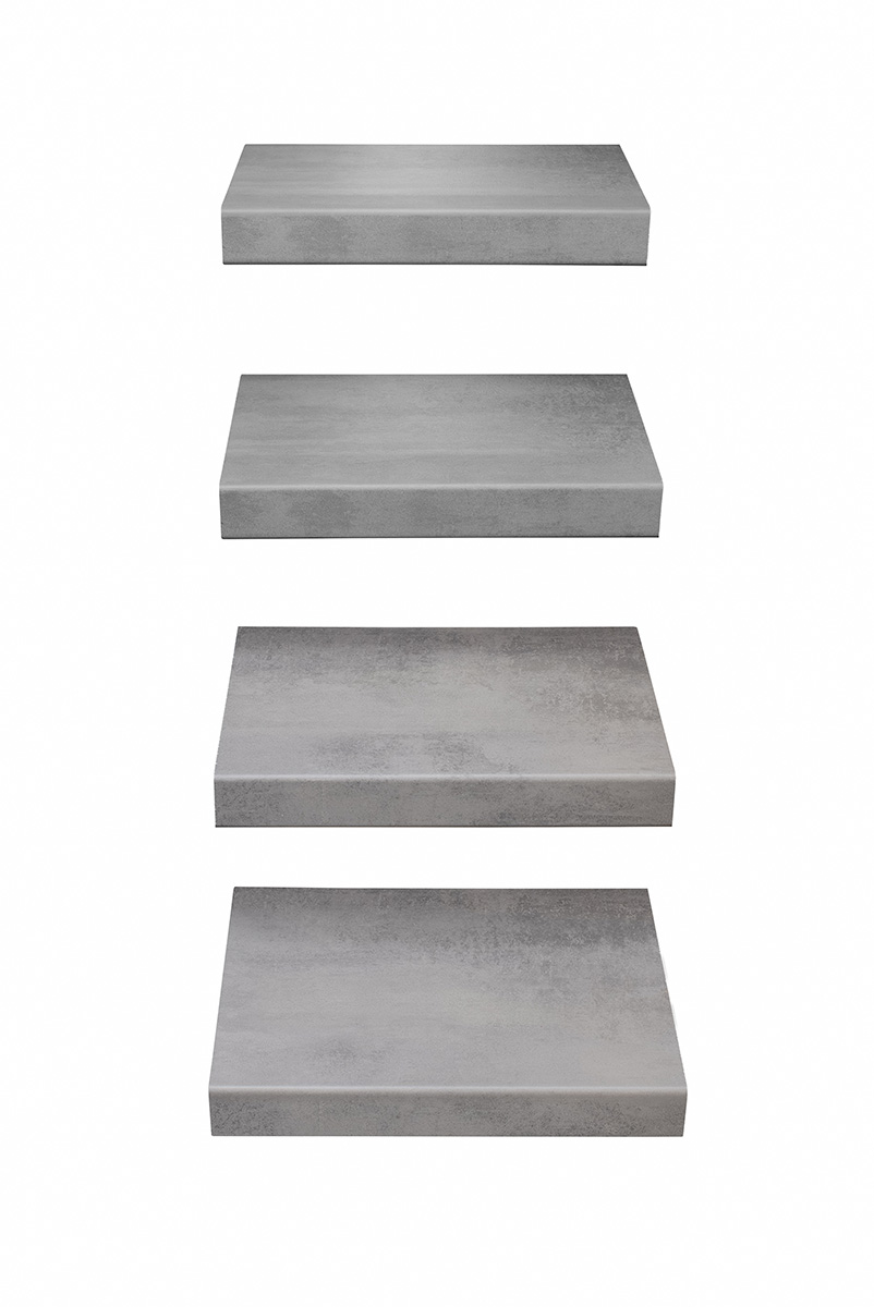 Trap Overzettreden - Beton Antraciet 130 cm - Afbeelding 5