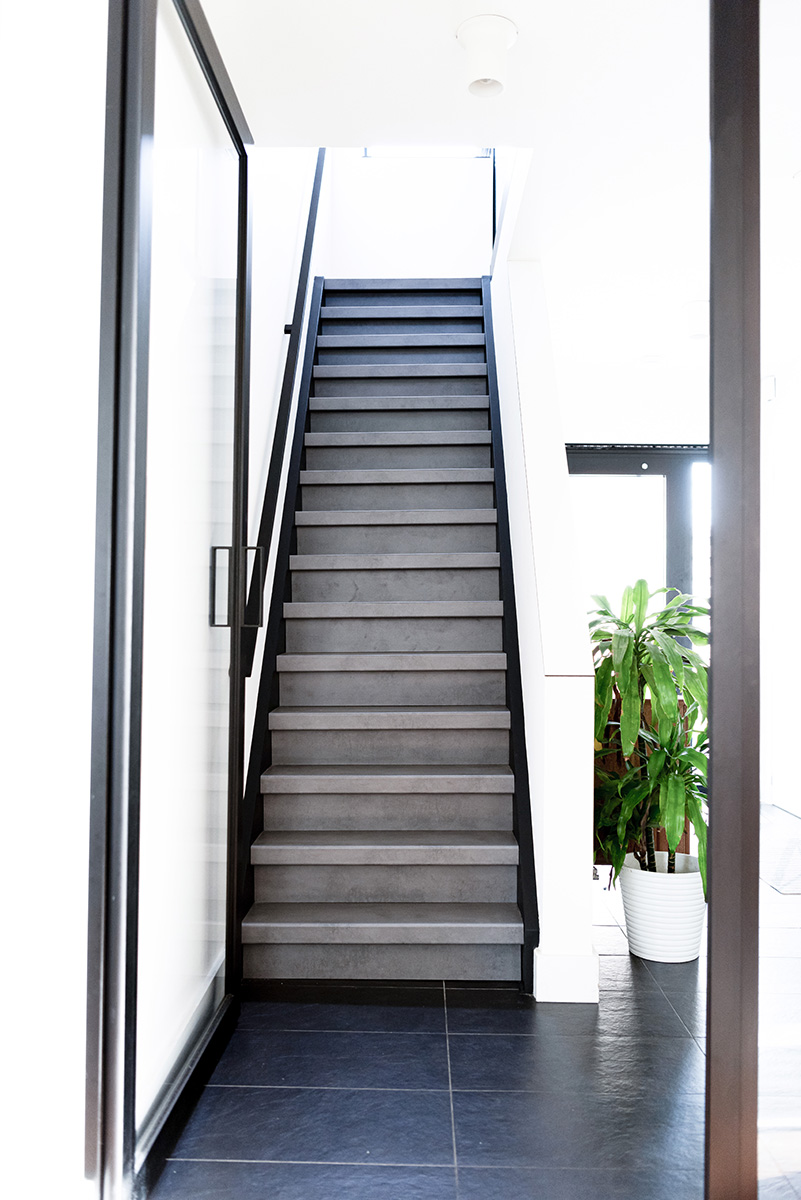Trap Overzettreden - Beton Antraciet 130 cm - Afbeelding 3