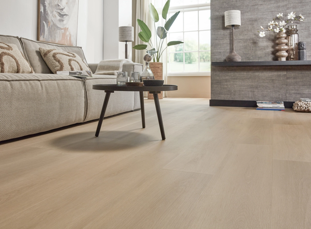 Floer Dorpen Vinyl vloer Zeewolde Zand Eiken woonkamer
