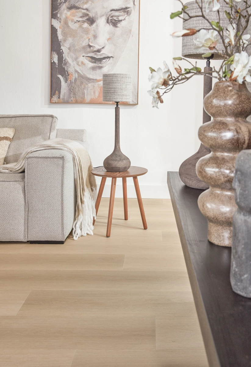 Floer Dorpen Vinyl vloer Zeewolde Zand Eiken woonkamer