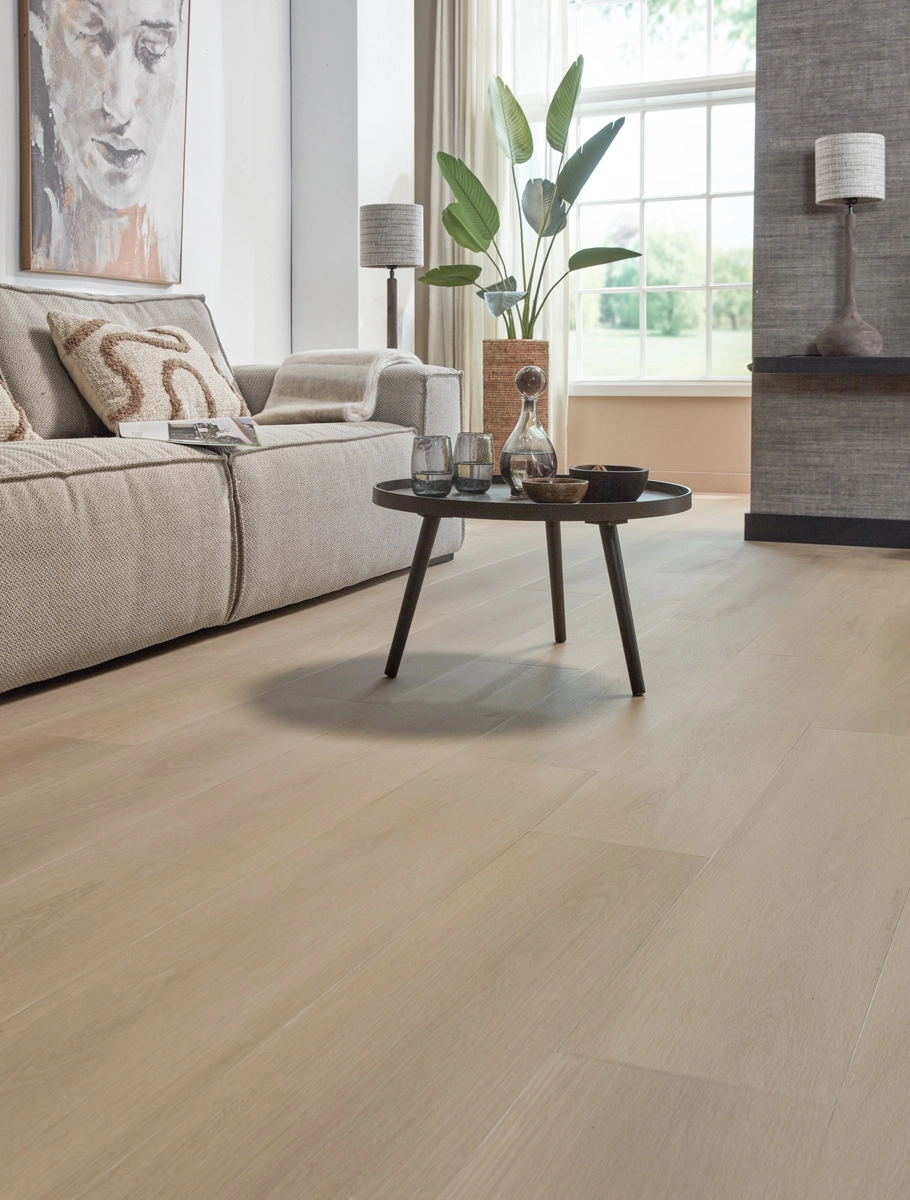 Floer Dorpen Vinyl vloer Zeewolde Zand Eiken woonkamer
