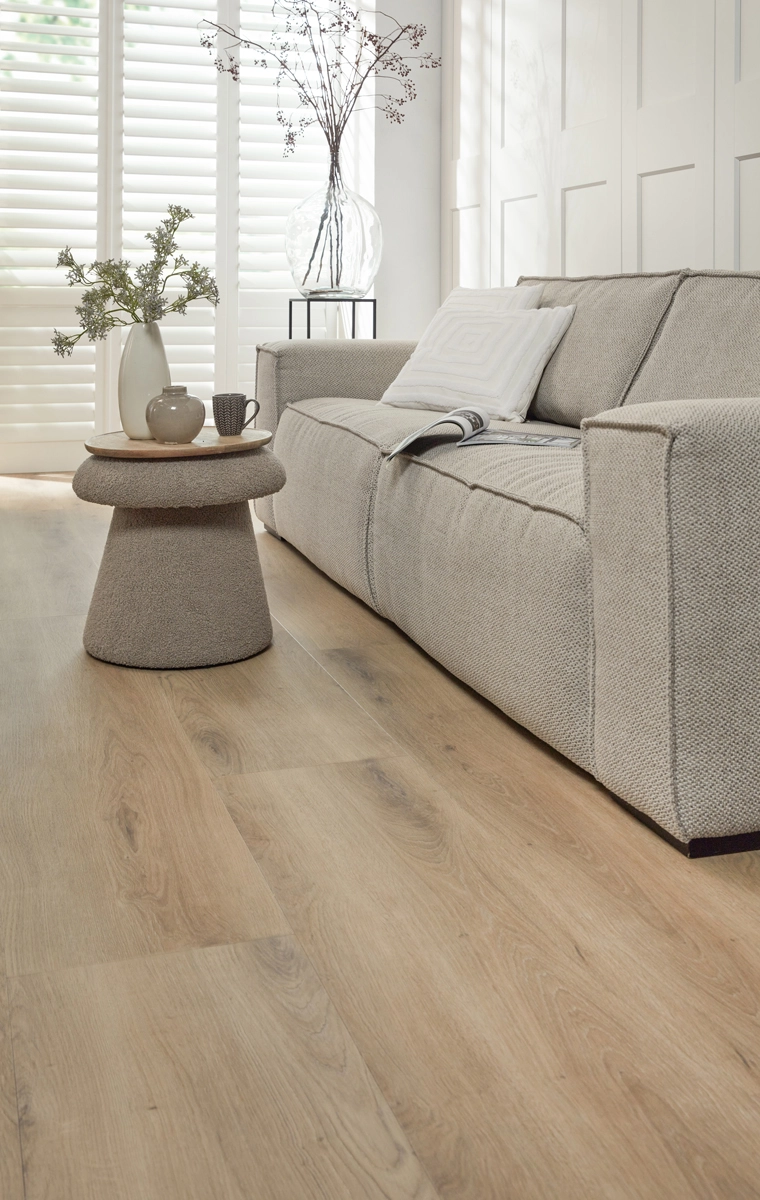 Floer Landhuis Click Vinyl vloer Landelijke Eik woonkamer