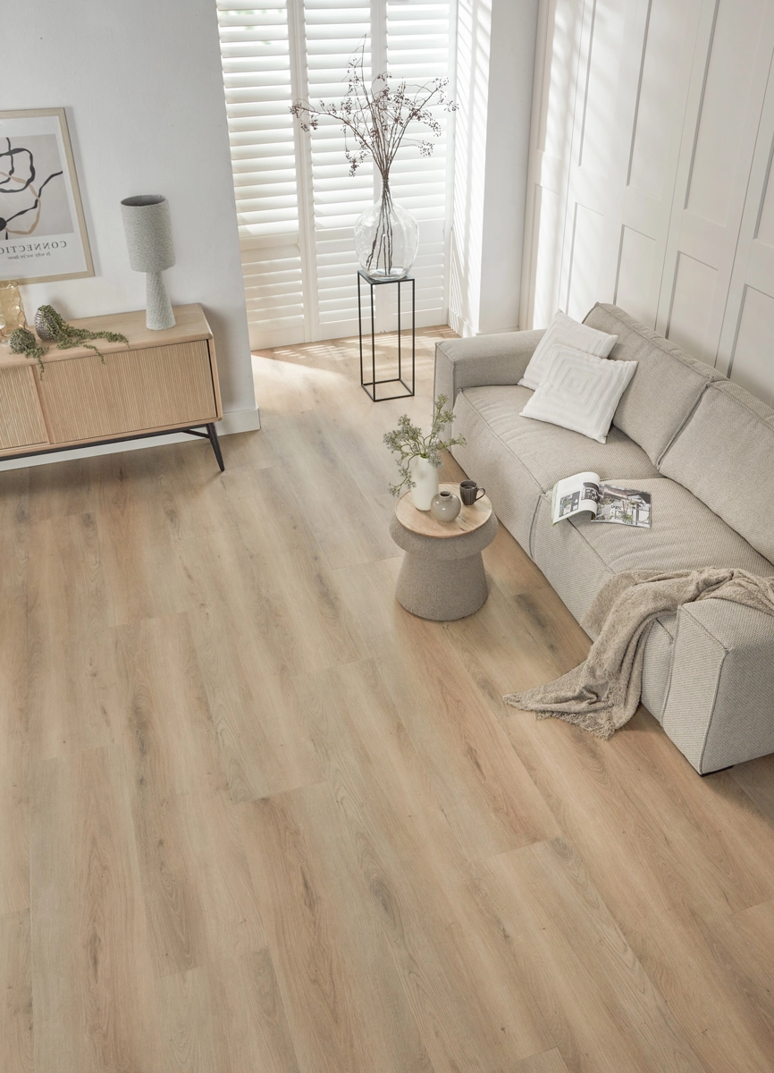 Floer Landhuis Click Vinyl vloer Landelijke Eik woonkamer