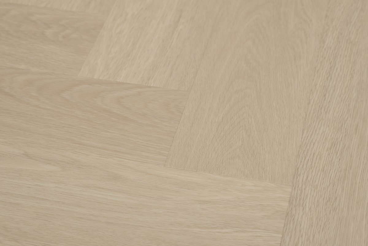 Floer Visgraat Vinyl vloer Beige Eiken