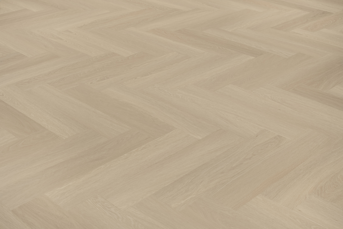 Floer Visgraat Vinyl vloer Beige Eiken