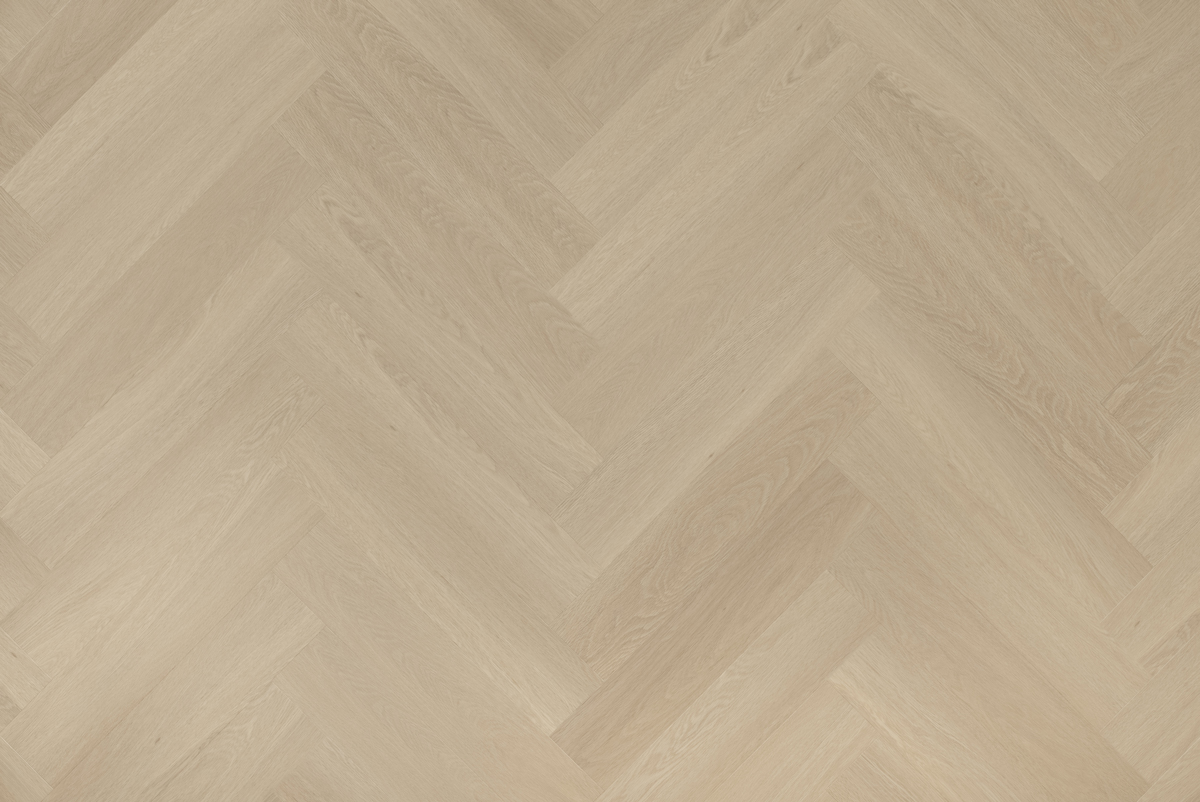 Floer Visgraat Vinyl vloer Beige Eiken