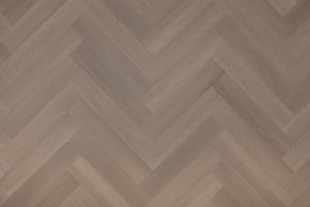Floer Visgraat Vinyl vloer Greige Eiken