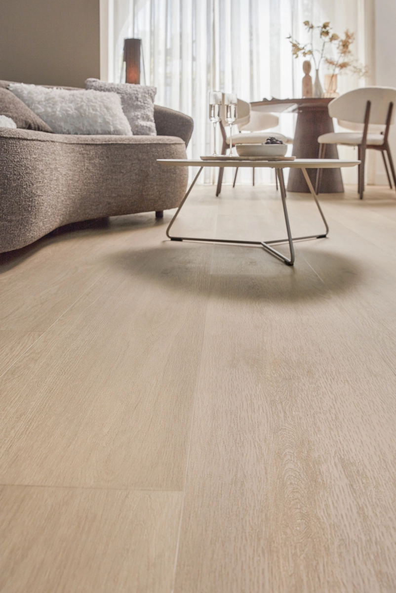 Floer Landhuis Vinyl Natuur Eik woonkamer