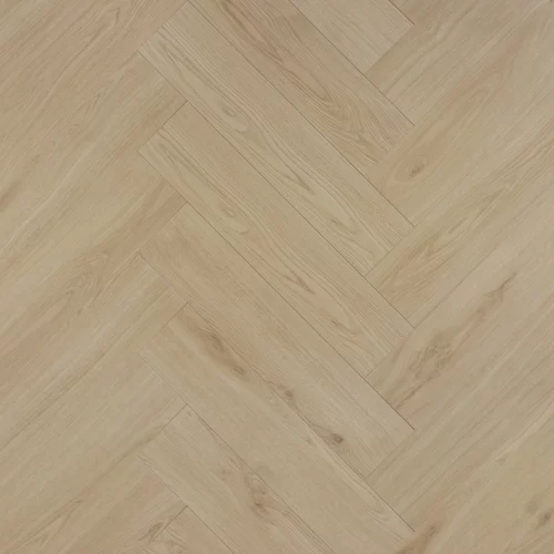 Floer Hybride Laminaat Visgraat Licht Eiken topdown