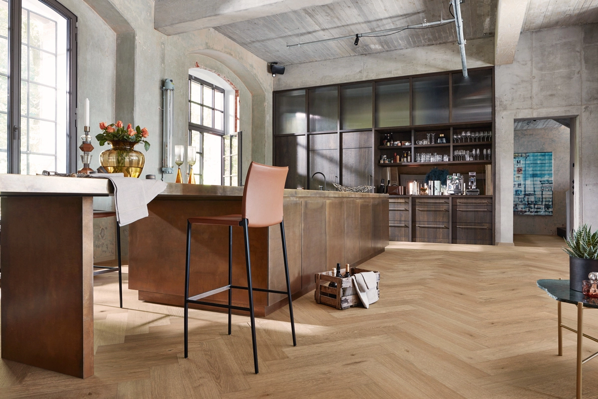 Floer Hybride Hout Visgraat - Greige Eiken - Afbeelding 3