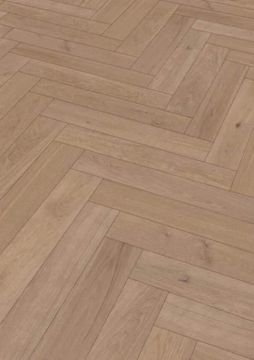 Floer Hybride Hout Visgraat - Greige Eiken
