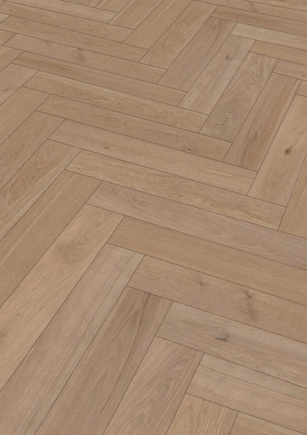 Floer Hybride Hout Visgraat - Greige Eiken