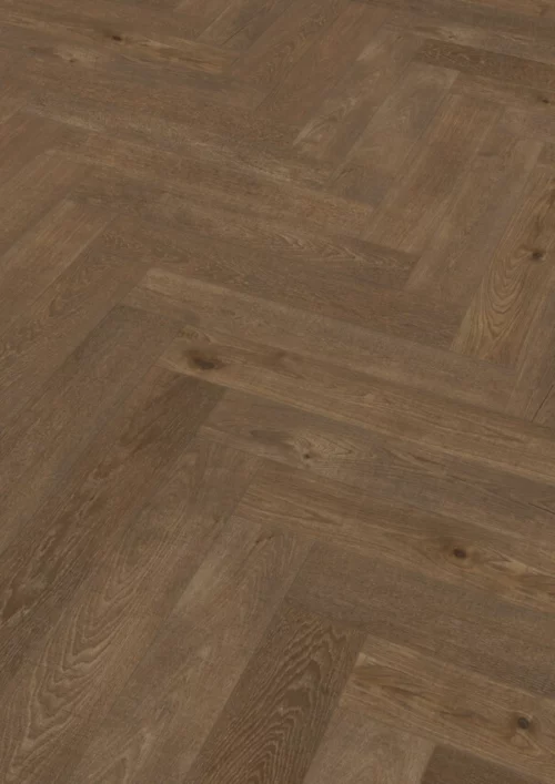 Floer Hybride Hout Visgraat - Warmbruin Eiken